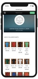talech online ordering for retail on mobile