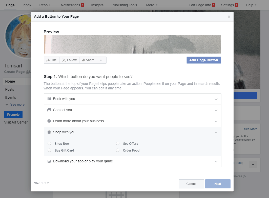 Facebook shops 