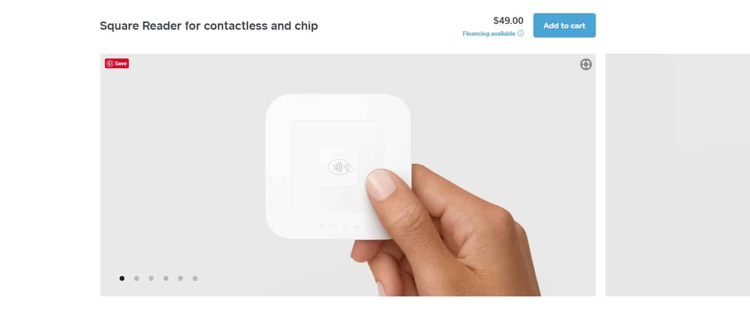 Square Reader for Contactless and Chip