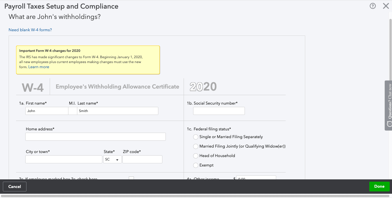 how to do payroll in quickbooks online