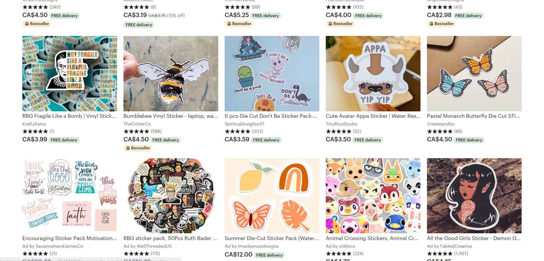 Etsy and Shopify