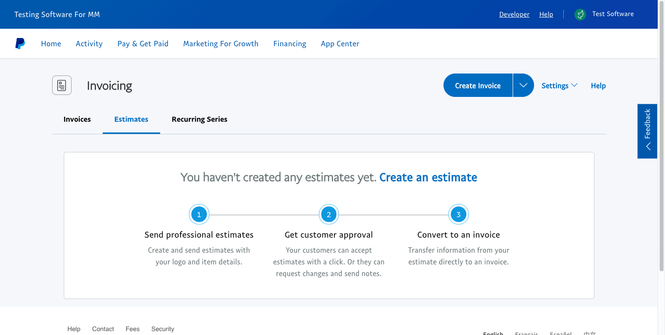 how to send invoices using paypal invoicing