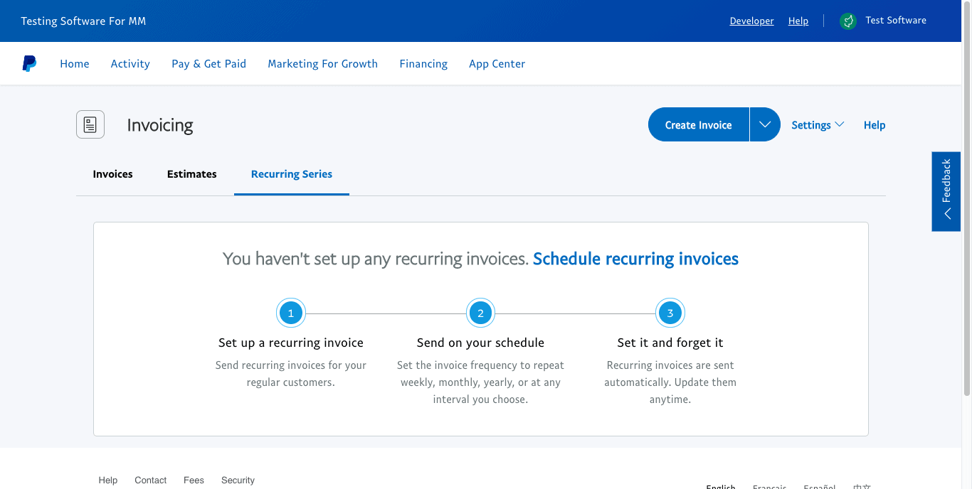 how to get paid with paypal invoicing