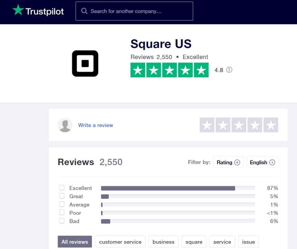 Square Reviews