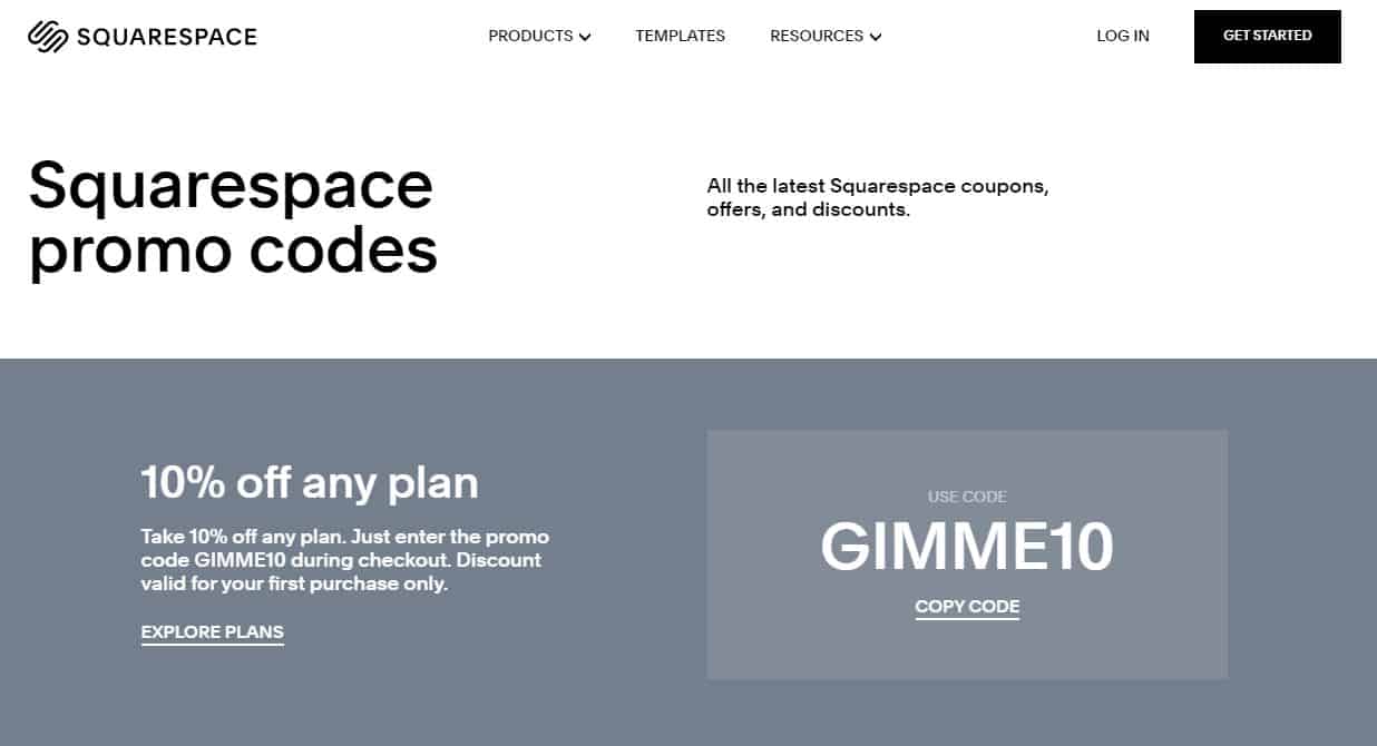 squarespace black friday sale 2020