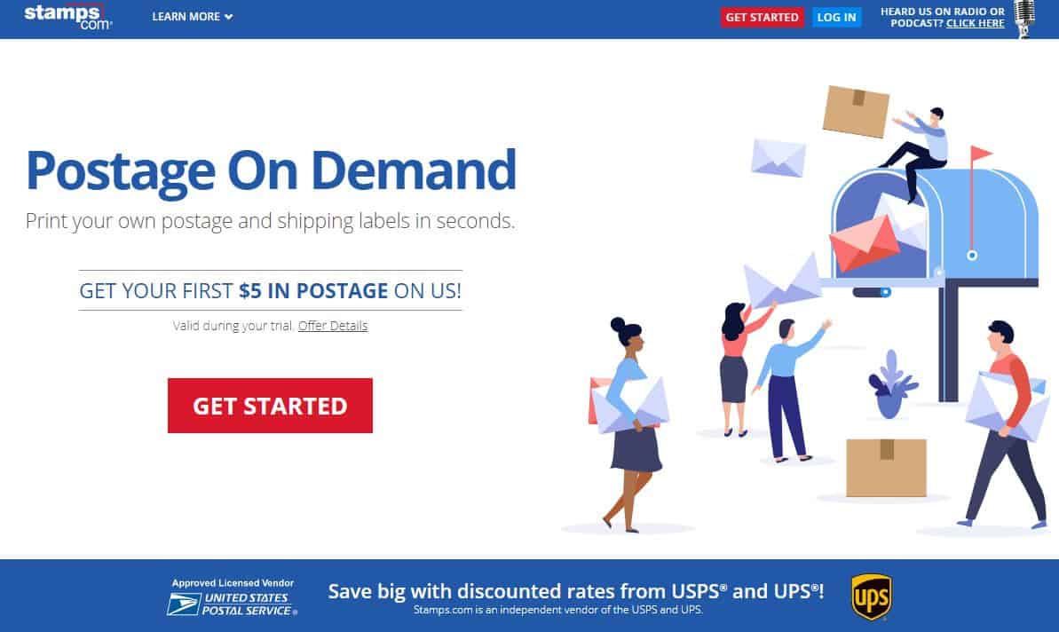 stamp.com shipping discount