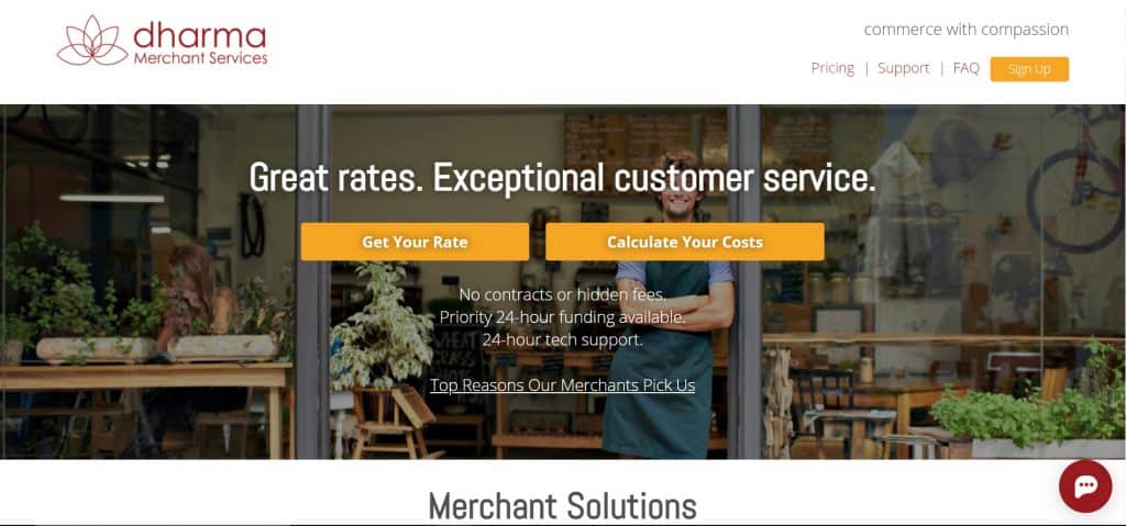 Dharma merchant services reviews