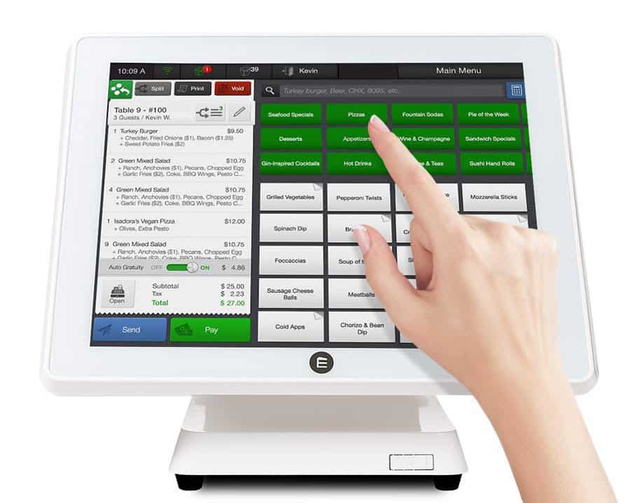cake pos restaurant ui