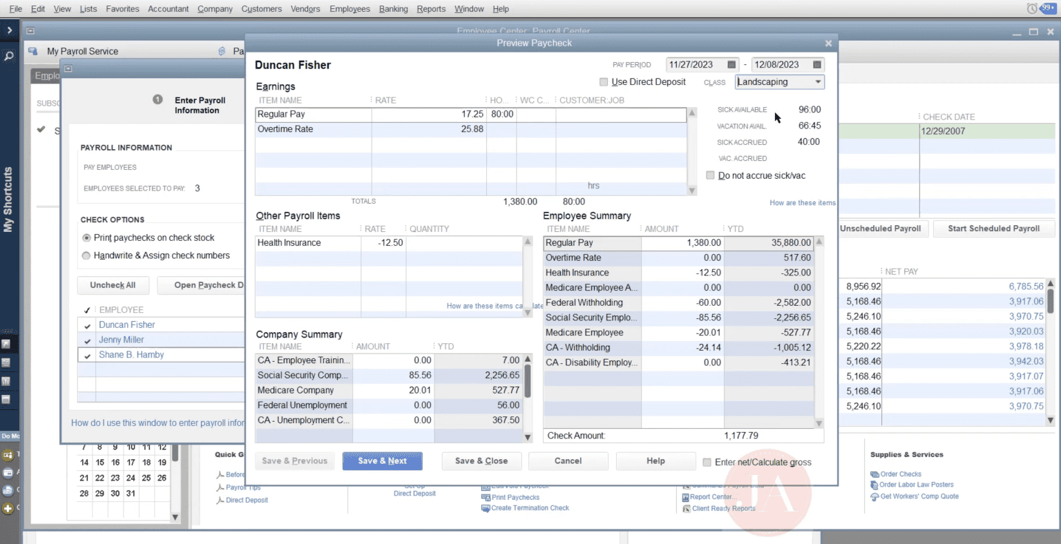 QuickBooks Desktop Payroll 2023