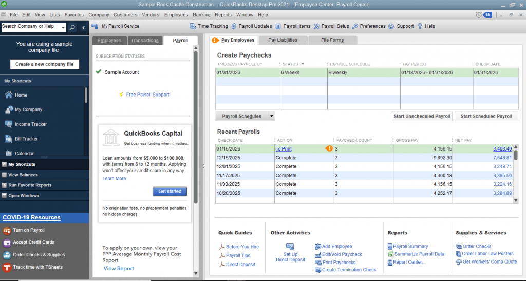 Complete QuickBooks Desktop Payroll Review 2022