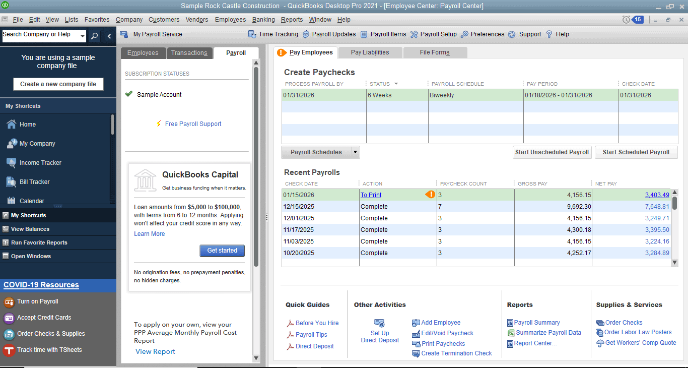 Quickbooks Payroll Cost Desktop at Jodi Haberman blog