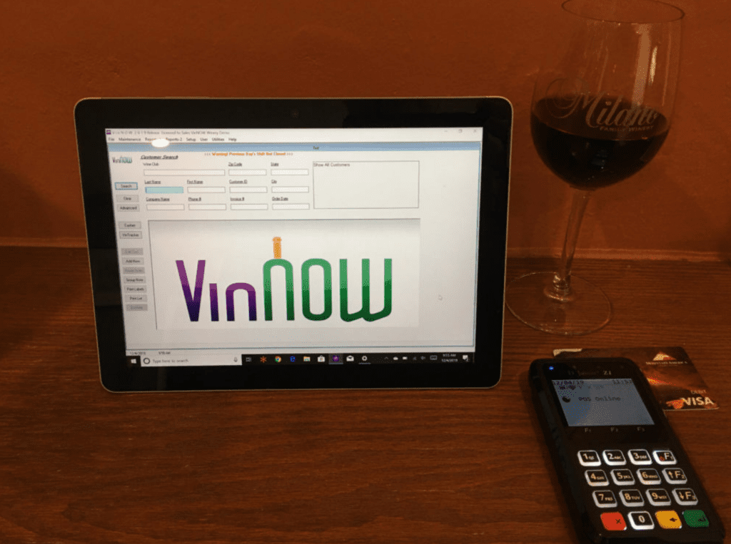 VinNOW winery software