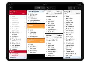 square kds tickets on ipad