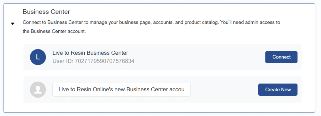 TikTok business account for TikTok Shopping on BigCommerce