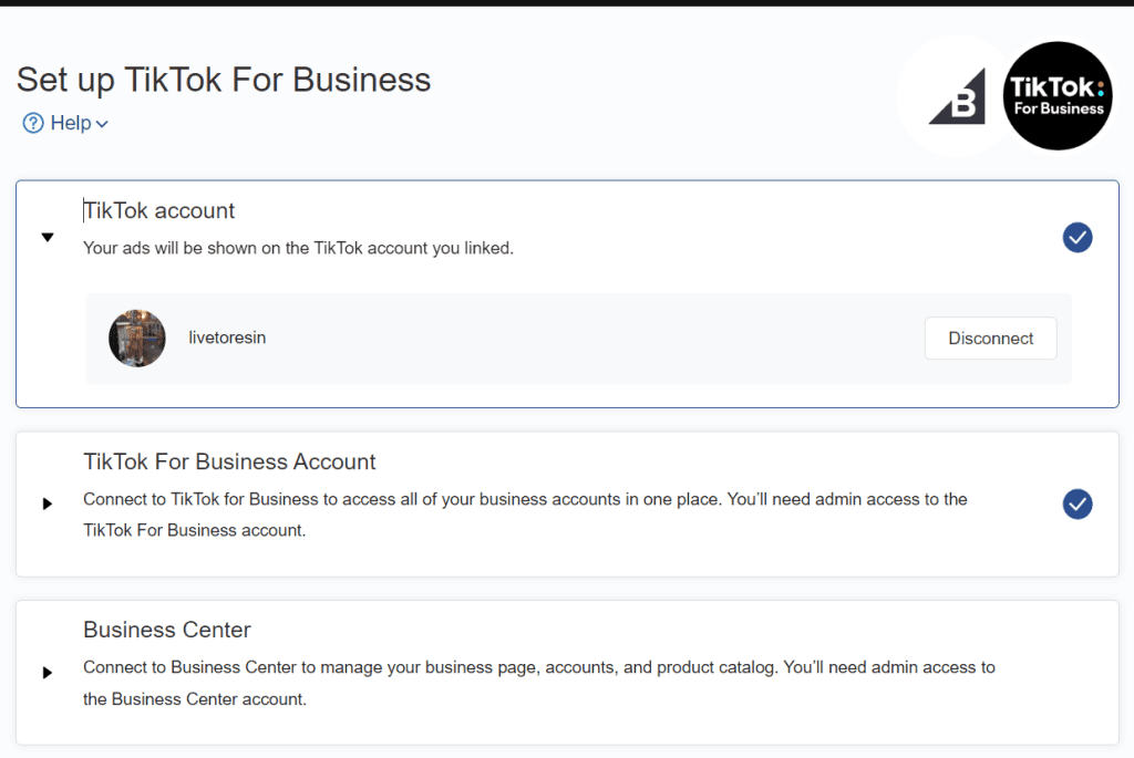 Set up TikTok for Business on BigCommerce