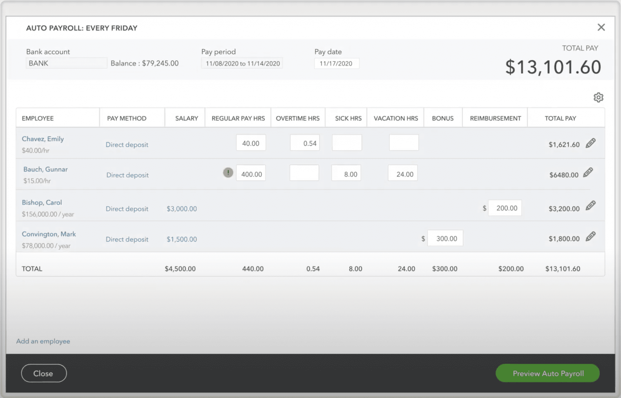 QuickBooks Online Payroll Review 2024 Merchant Maverick