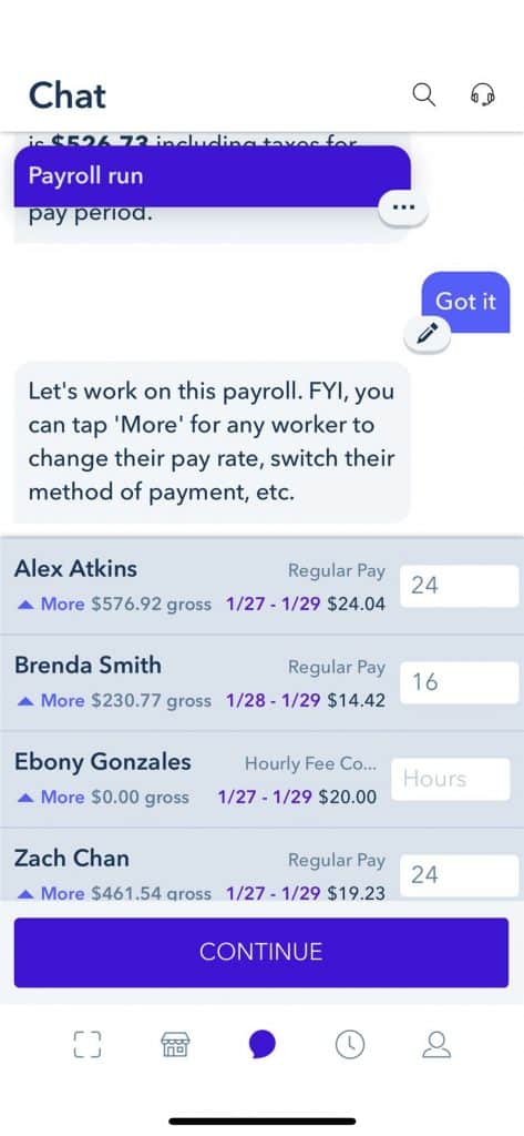 roll by adp payroll dashboard