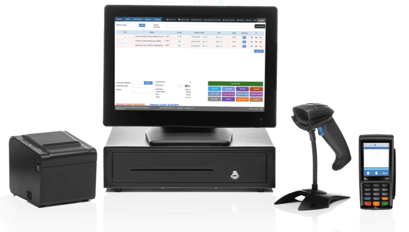 POS Nation gas station POS system hardware