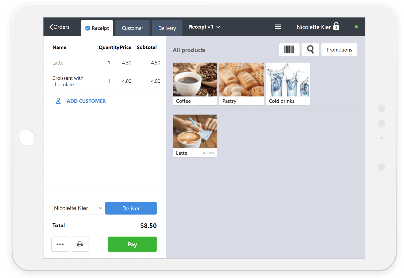 Poster POS system for Mac