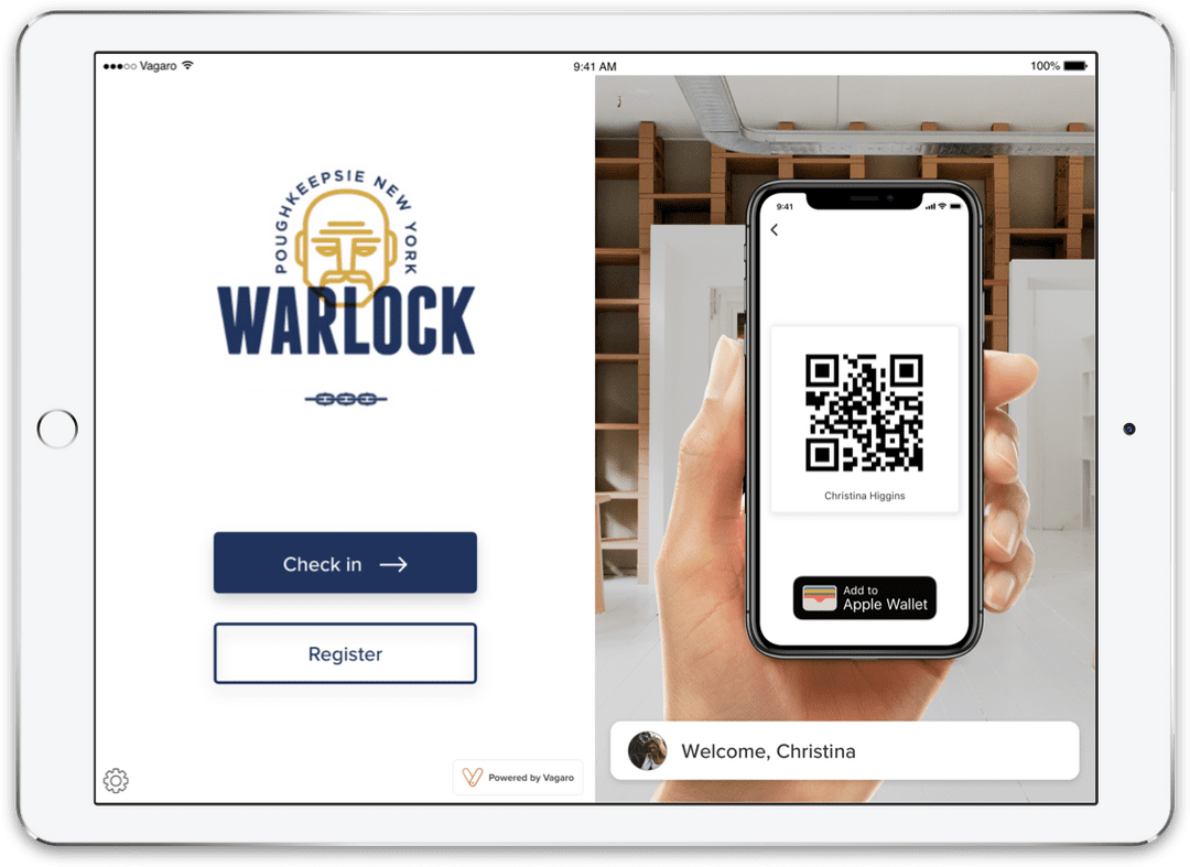 vagaro gym check in app for ipad