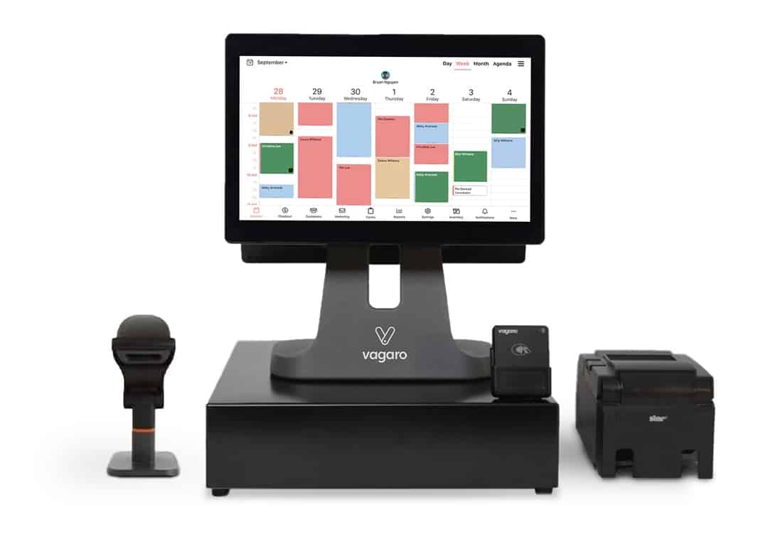 Vagaro POS equipment setup