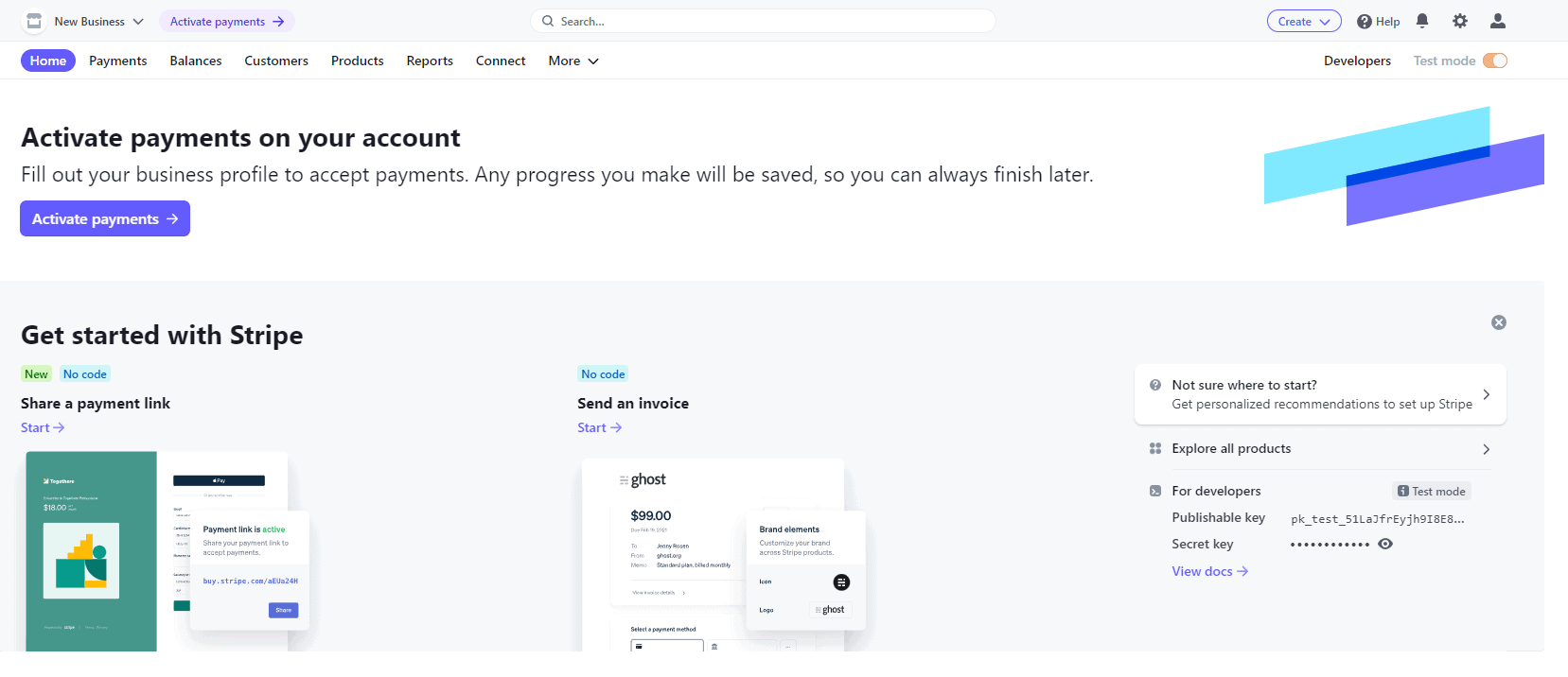 how to sign up for stripe express