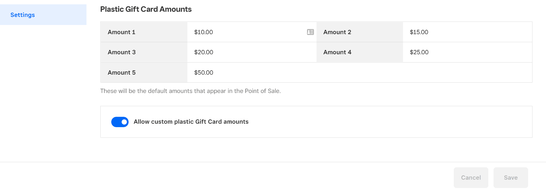 square gift card amounts