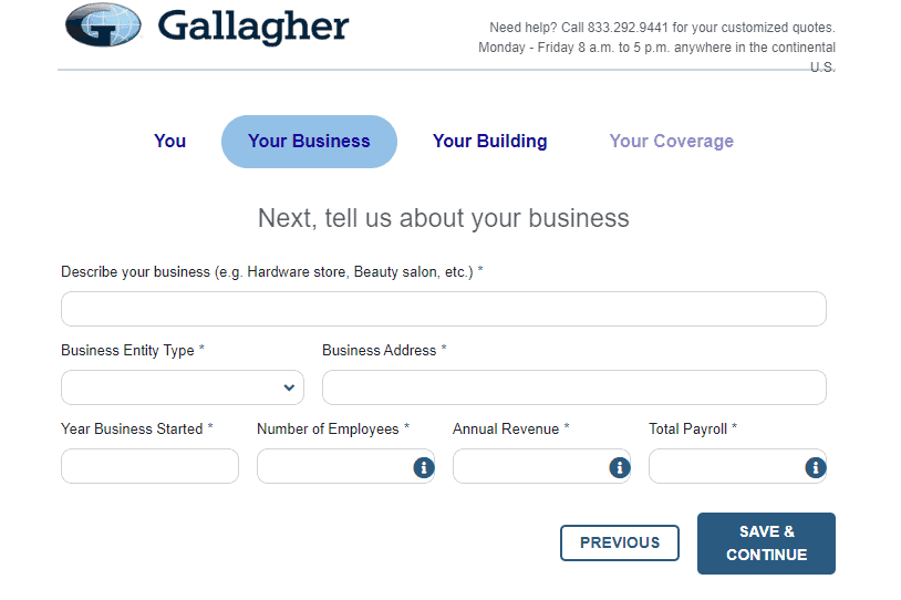 Gallagher business insurance