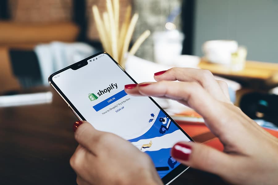 Open a Shopify store