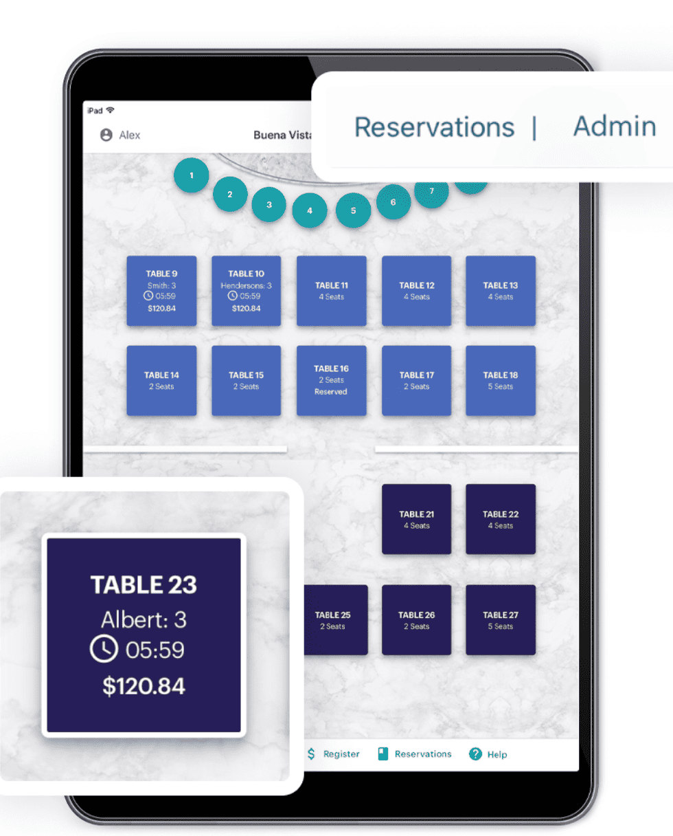 Touchbistro pos screen