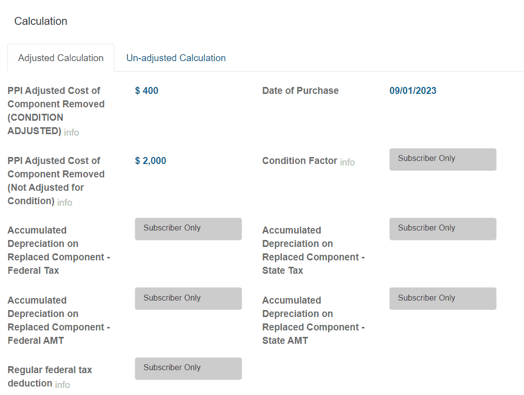 KBKG PPI calculator