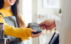 Types of credit card readers can be handheld or a terminal